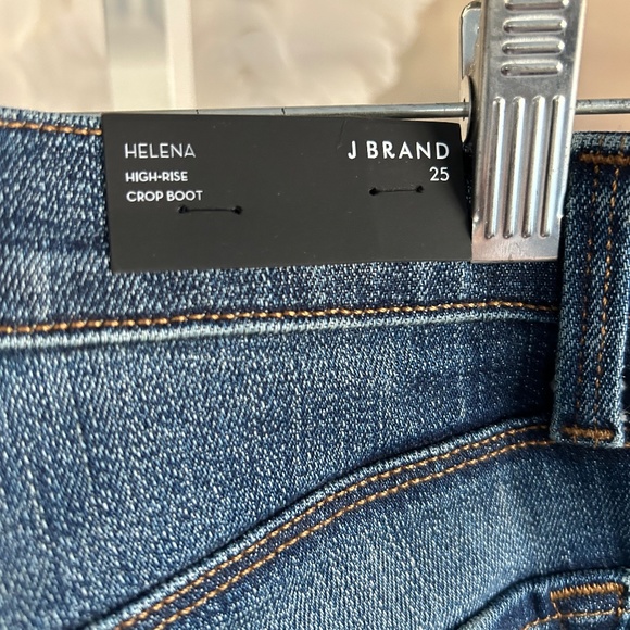 J Brand Helena High Rise Crop Boot size 25 - Picture 4 of 6